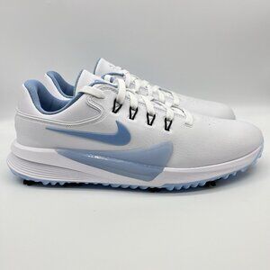Nike Victory Pro 4 Men's Golf Shoes White Blue Size 11 FZ7611-101